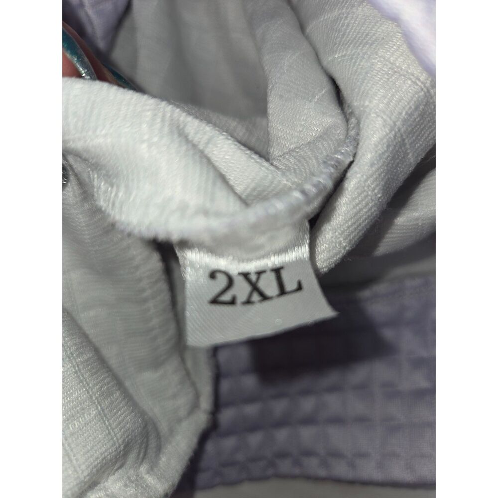 Oversized Pastel Lavender Waffle Knit Colorblock Hoodie 💜 (Size 2XL)